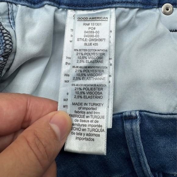 Good American Good Waist Hem Skinny Jeans - Picture 7 of 12